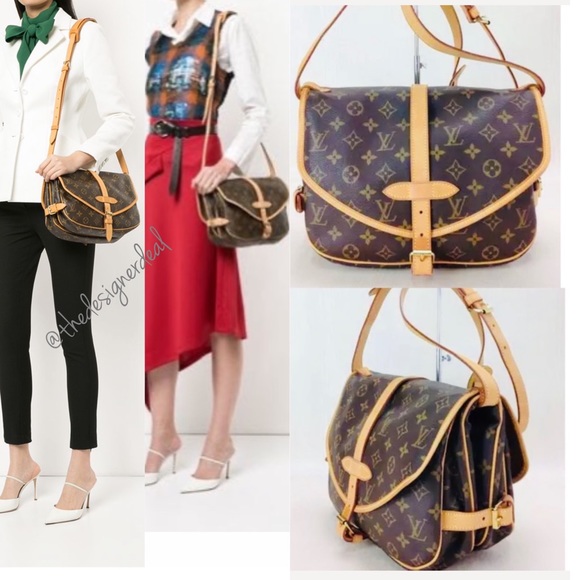 {SOLD}😍🔥Auth Louis Vuitton Saumur 30 - Picture 16 of 16